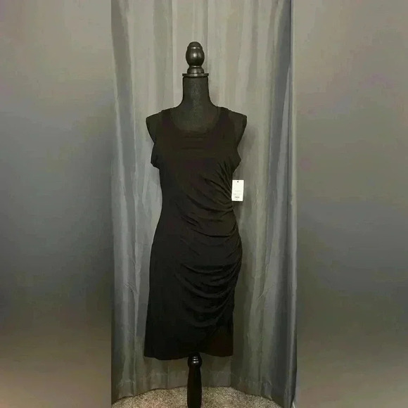 11. Nine West Fitted Black Dress, Size M, NWT - Picture 1 of 6